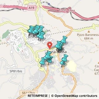 Mappa Via G. Borremans, 94100 Enna EN, Italia (0.798)