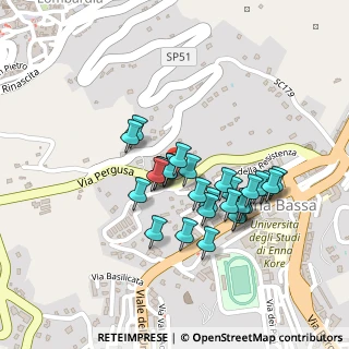 Mappa Via G. Borremans, 94100 Enna EN, Italia (0.21071)