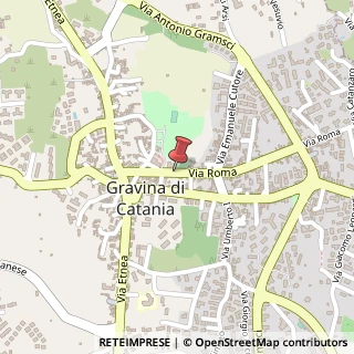 Mappa Via Roma, 62, 95030 Gravina di Catania, Catania (Sicilia)