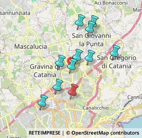 Mappa Via Scala di Betta, 95030 Sant'Agata Li Battiati CT, Italia (1.75364)