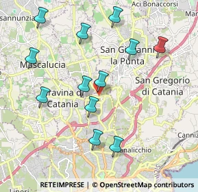 Mappa Via Scala di Betta, 95030 Sant'Agata Li Battiati CT, Italia (2.32417)