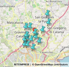 Mappa Via Scala di Betta, 95030 Sant'Agata Li Battiati CT, Italia (1.52067)