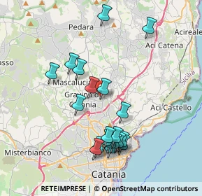 Mappa Via Scala di Betta, 95030 Sant'Agata Li Battiati CT, Italia (4.245)