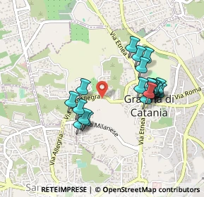 Mappa Via Allegra Valle, 95030 Gravina di Catania CT, Italia (0.4635)