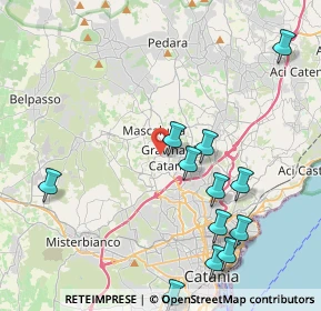 Mappa Via Allegra Valle, 95030 Gravina di Catania CT, Italia (5.32667)