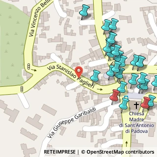 Mappa Via Stanislao Paglieri, 95030 Gravina di Catania CT, Italia (0.09655)