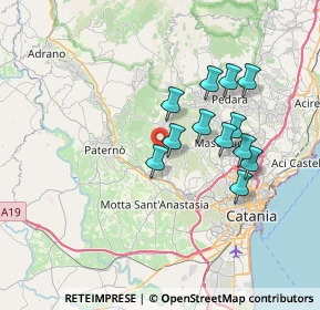 Mappa Contrada Vignale, 95032 Belpasso CT, Italia (6.8575)