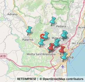 Mappa Contrada Vignale, 95032 Belpasso CT, Italia (6.56833)