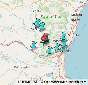 Mappa Piazza Alberto Carlo, 95047 Paternò CT, Italia (9.11)