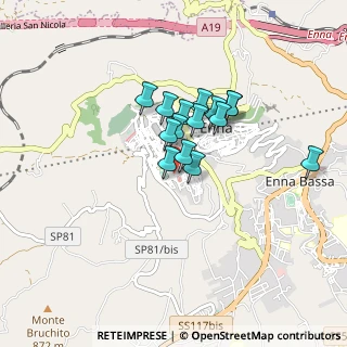 Mappa Via Montesalvo, 94100 Enna EN, Italia (0.67067)