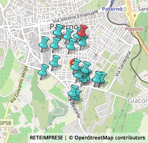 Mappa Via Ferrara, 95047 Paternò CT, Italia (0.3695)