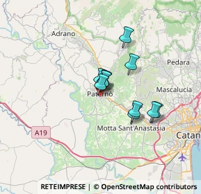 Mappa Via Ferrara, 95047 Paternò CT, Italia (4.90727)