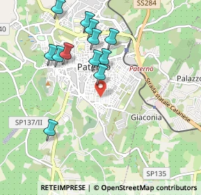 Mappa Via Ferrara, 95047 Paternò CT, Italia (1.105)