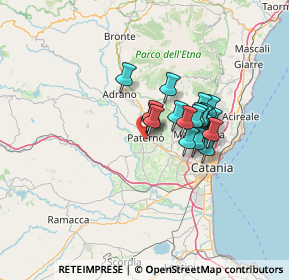 Mappa G. B. Nicolosi, 95047 Paternò CT, Italia (10.7465)