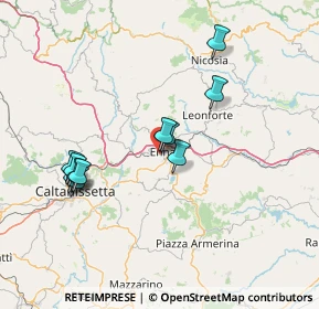 Mappa Via dello Stadio, 94100 Enna EN, Italia (15.66818)