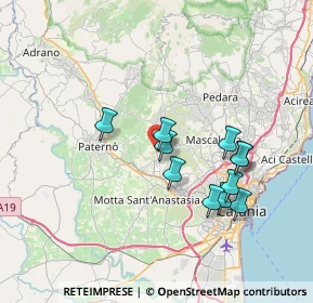 Mappa SP  14 km 2+900, 95032 Belpasso CT, Italia (7.24)