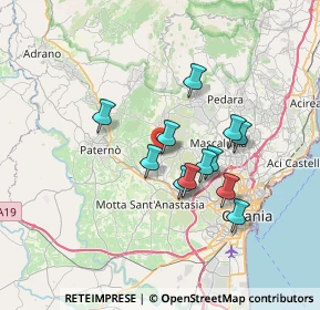 Mappa SP  14 km 2+900, 95032 Belpasso CT, Italia (6.295)