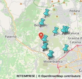 Mappa SP  14 km 2+900, 95032 Belpasso CT, Italia (3.75636)