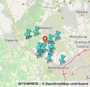 Mappa SP  14 km 2+900, 95032 Belpasso CT, Italia (2.76231)