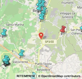 Mappa SP  14 km 2+900, 95032 Belpasso CT, Italia (3.8035)