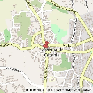 Mappa Piazza delle Regine, 1, 05030 Gravina di Catania, Catania (Sicilia)