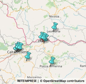 Mappa Piazza fratelli Di Dio Martiri della Libertà Bivio Misericordia, 94100 Enna EN, Italia (15.65)