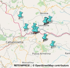 Mappa Piazza fratelli Di Dio Martiri della Libertà Bivio Misericordia, 94100 Enna EN, Italia (11.52583)