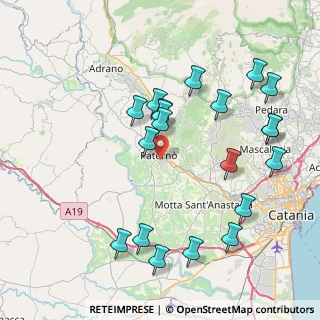 Mappa Via Rosolino Pilo, 95047 Paternò CT, Italia (9.6985)