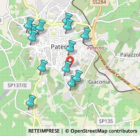 Mappa Via Cremona, 95047 Paternò CT, Italia (1.08385)