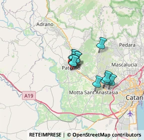 Mappa Via Rosolino Pilo, 95047 Paternò CT, Italia (4.34909)