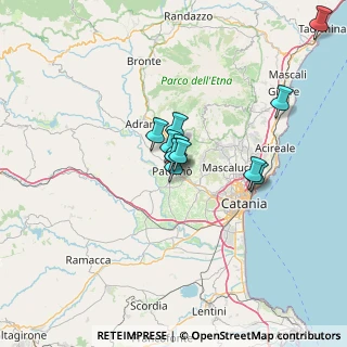 Mappa Via Bari, 95047 Paternò CT, Italia (11.31636)
