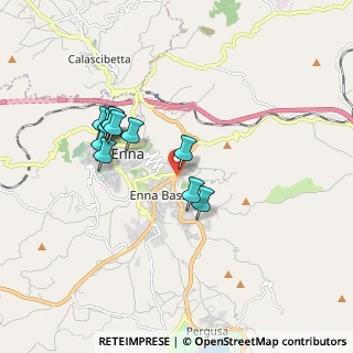 Mappa Via Raffaello Sanzio, 94100 Enna EN, Italia (1.75636)