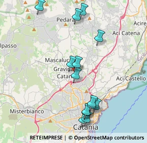 Mappa Via Luigi Pirandello, 95030 Gravina di Catania CT, Italia (4.79214)