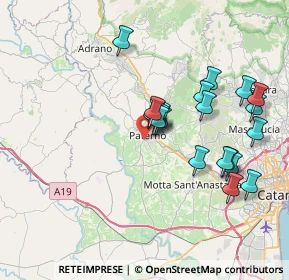 Mappa Via Mediterraneo, 95047 Paternò CT, Italia (8.0085)