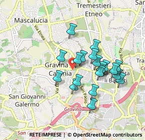 Mappa Via Agatino Malerba, 95030 Gravina di Catania CT, Italia (0.85)