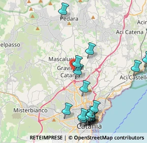Mappa Via Agatino Malerba, 95030 Gravina di Catania CT, Italia (5.7805)