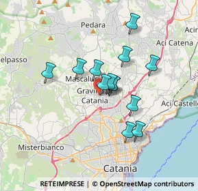 Mappa Via Agatino Malerba, 95030 Gravina di Catania CT, Italia (2.97077)
