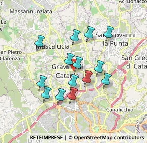 Mappa Via Agatino Malerba, 95030 Gravina di Catania CT, Italia (1.70643)