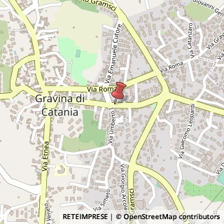 Mappa Via Vittorio Emanuele II, 9, 95030 Gravina di Catania, Catania (Sicilia)