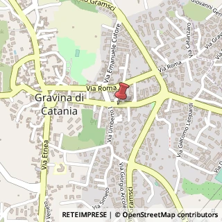 Mappa Via Vittorio Emanuele, 20, 95030 Gravina di Catania, Catania (Sicilia)