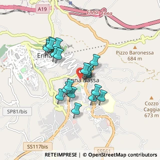 Mappa Via Giotto, 94100 Enna EN, Italia (0.799)