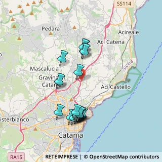 Mappa Via Catania, 95027 San Gregorio di Catania CT, Italia (4.146)