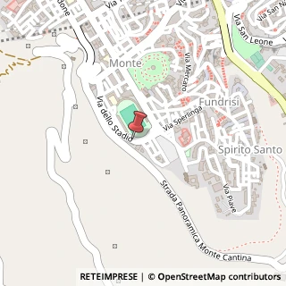 Mappa Via dello Stadio, 10, 94100 Enna, Enna (Sicilia)