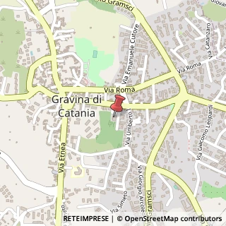 Mappa Via Strano Gianni, 2, 95123 Gravina di Catania, Catania (Sicilia)