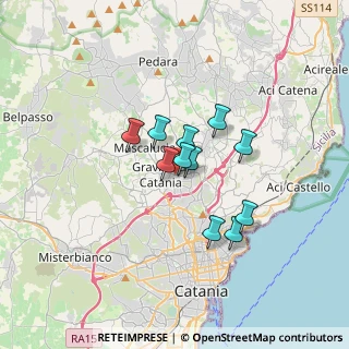 Mappa Via Salvatore Seminara, 95030 Gravina di Catania CT, Italia (2.60909)