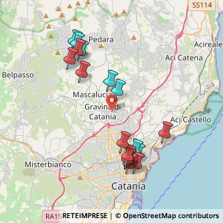 Mappa Via Salvatore Seminara, 95030 Gravina di Catania CT, Italia (4.70294)