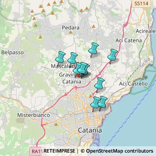 Mappa Via Salvatore Seminara, 95030 Gravina di Catania CT, Italia (2.34727)