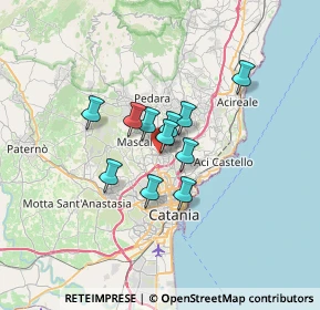 Mappa Via Vittorio Emanuele, 95030 Gravina di Catania CT, Italia (4.78636)