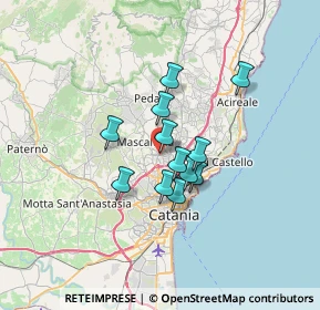 Mappa Via Vittorio Emanuele, 95030 Gravina di Catania CT, Italia (5.19417)