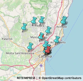 Mappa Via Vittorio Emanuele, 95030 Gravina di Catania CT, Italia (6.34105)